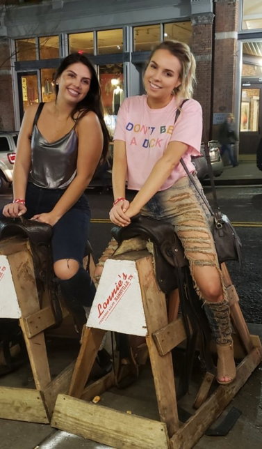 Cowgirls at Lonnie's Western Room