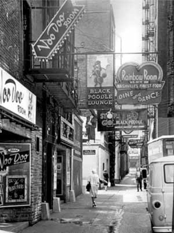 Historic VooDoo Room street scene